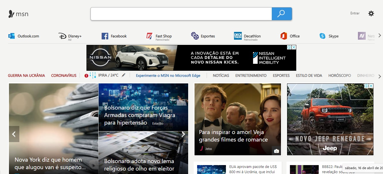 MSN Brasil - Guia Da Web